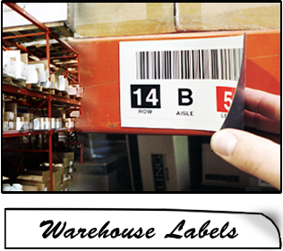 home warehouse labels