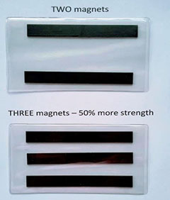 Wet Erase Colored Flexible Magnets