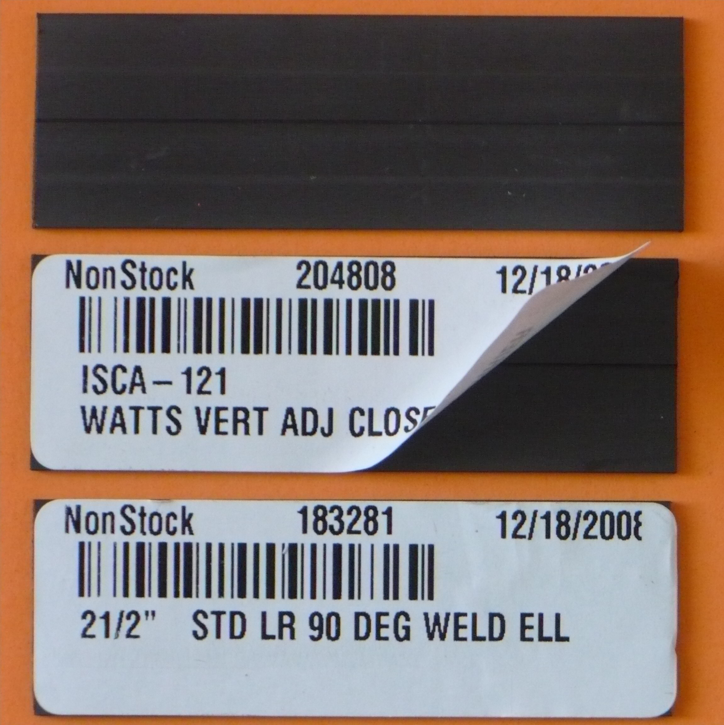 Magnetic Strips for Warehouse Bay and Racking labelling
